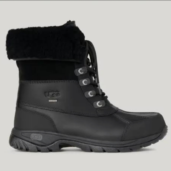 UGG Butte Cuffable Waterproof Adirondack -20° Winter Black Snow Boots main image 7